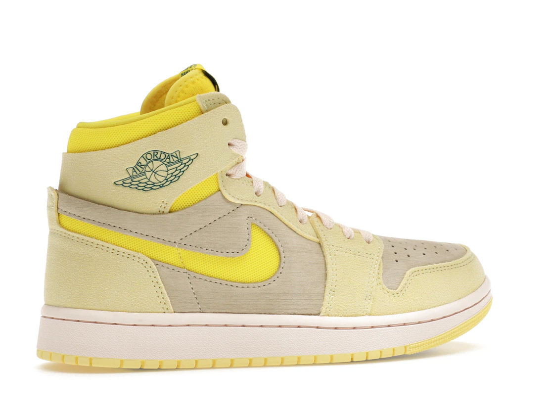 Vue 35 de Jordan 1 High Zoom Air CMFT 2 Citron Tint 