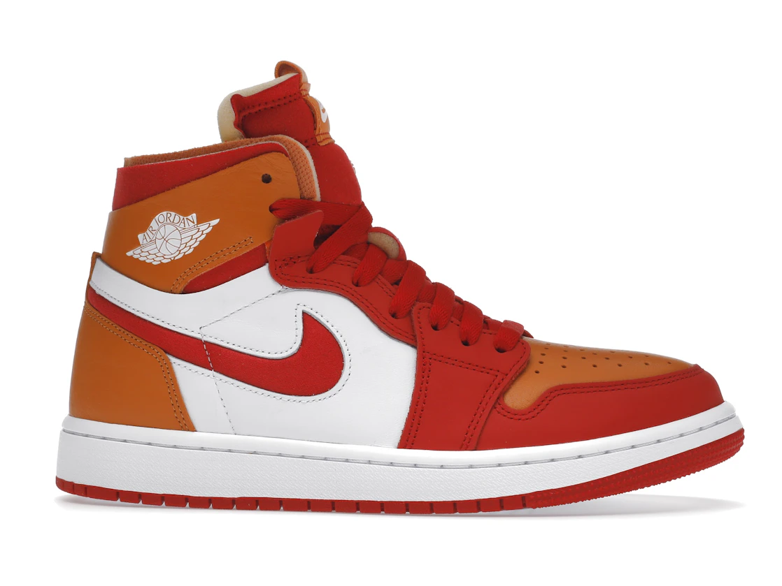Vue 2 de Jordan 1 High Zoom Air CMFT Fire Red Hot Curry 