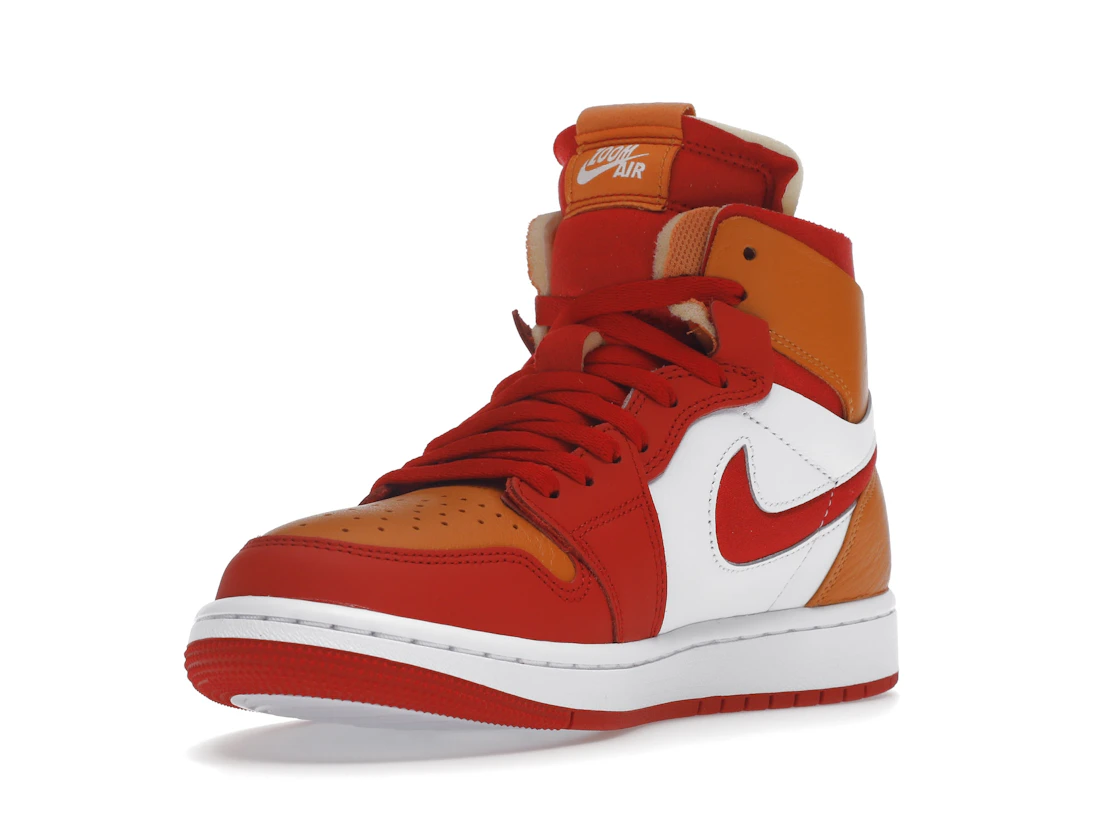 Vue 14 de Jordan 1 High Zoom Air CMFT Fire Red Hot Curry 