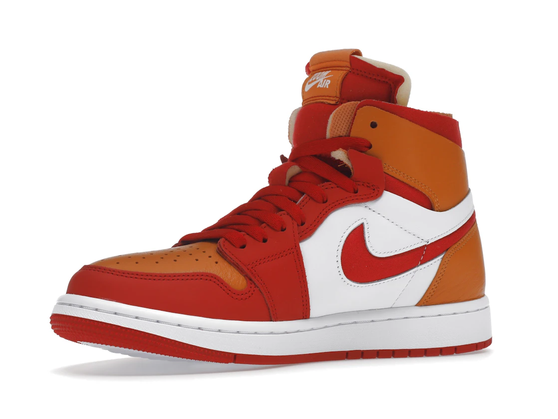 Vue 16 de Jordan 1 High Zoom Air CMFT Fire Red Hot Curry 