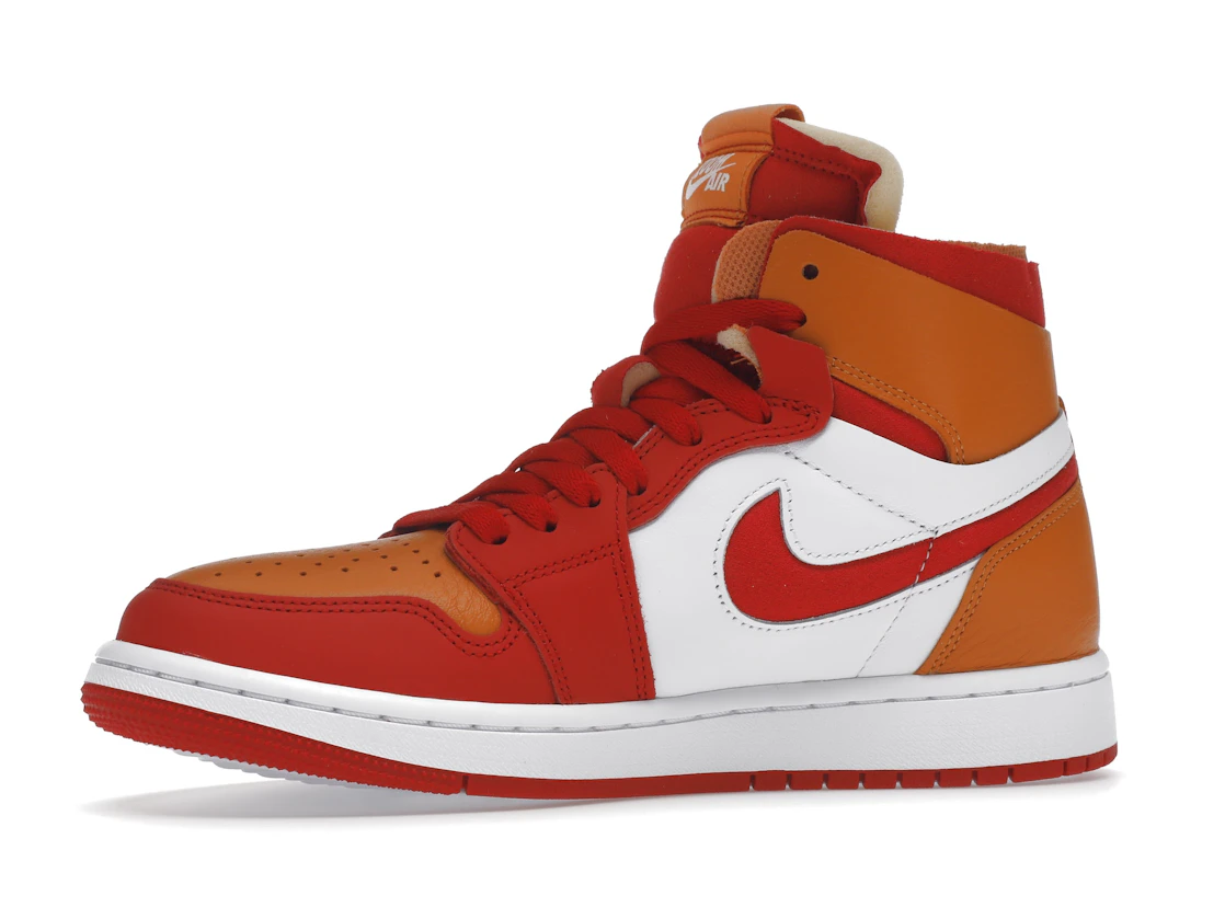 Vue 17 de Jordan 1 High Zoom Air CMFT Fire Red Hot Curry 