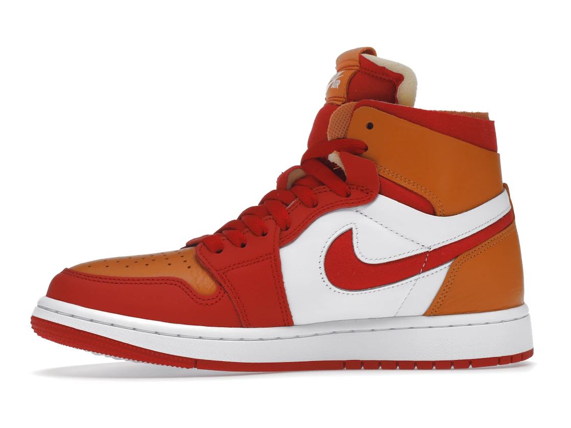 Vue 18 de Jordan 1 High Zoom Air CMFT Fire Red Hot Curry 