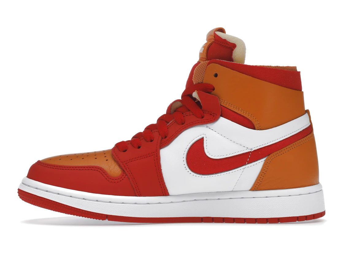 Vue 19 de Jordan 1 High Zoom Air CMFT Fire Red Hot Curry 