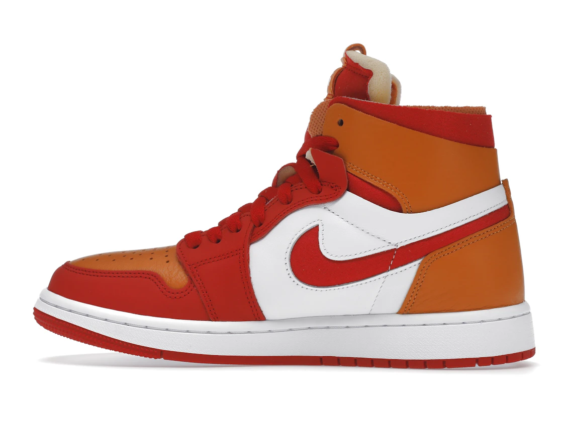 Vue 20 de Jordan 1 High Zoom Air CMFT Fire Red Hot Curry 