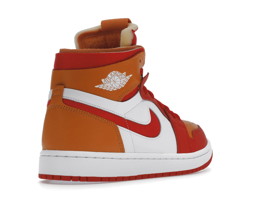 Vue 32 de Jordan 1 High Zoom Air CMFT Fire Red Hot Curry 