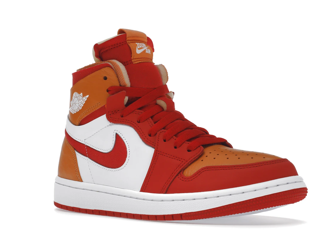 Vue 5 de Jordan 1 High Zoom Air CMFT Fire Red Hot Curry 
