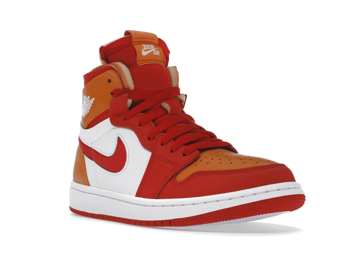 Vue 6 de Jordan 1 High Zoom Air CMFT Fire Red Hot Curry 