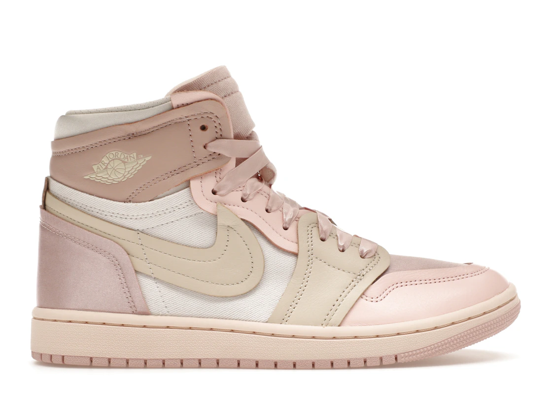 Vue 1 de Jordan 1 High Method Of Make Pink Oxford 