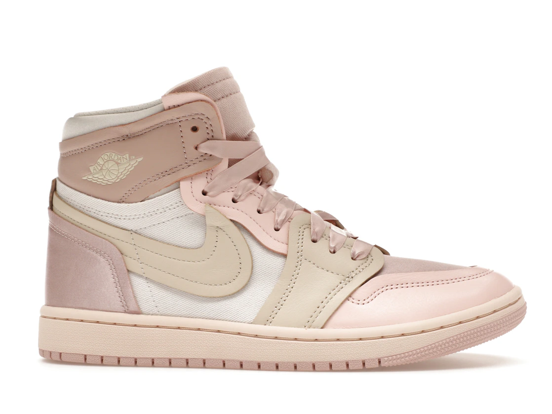 Vue 2 de Jordan 1 High Method Of Make Pink Oxford 