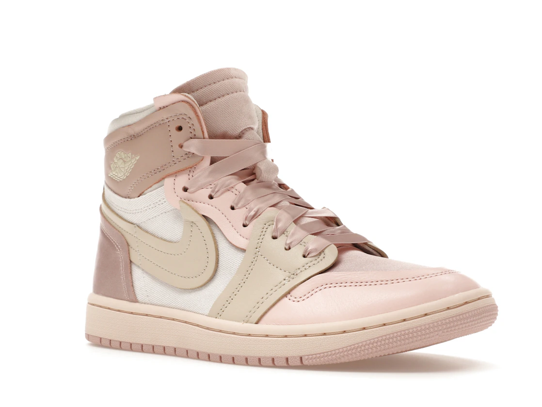 Vue 5 de Jordan 1 High Method Of Make Pink Oxford 