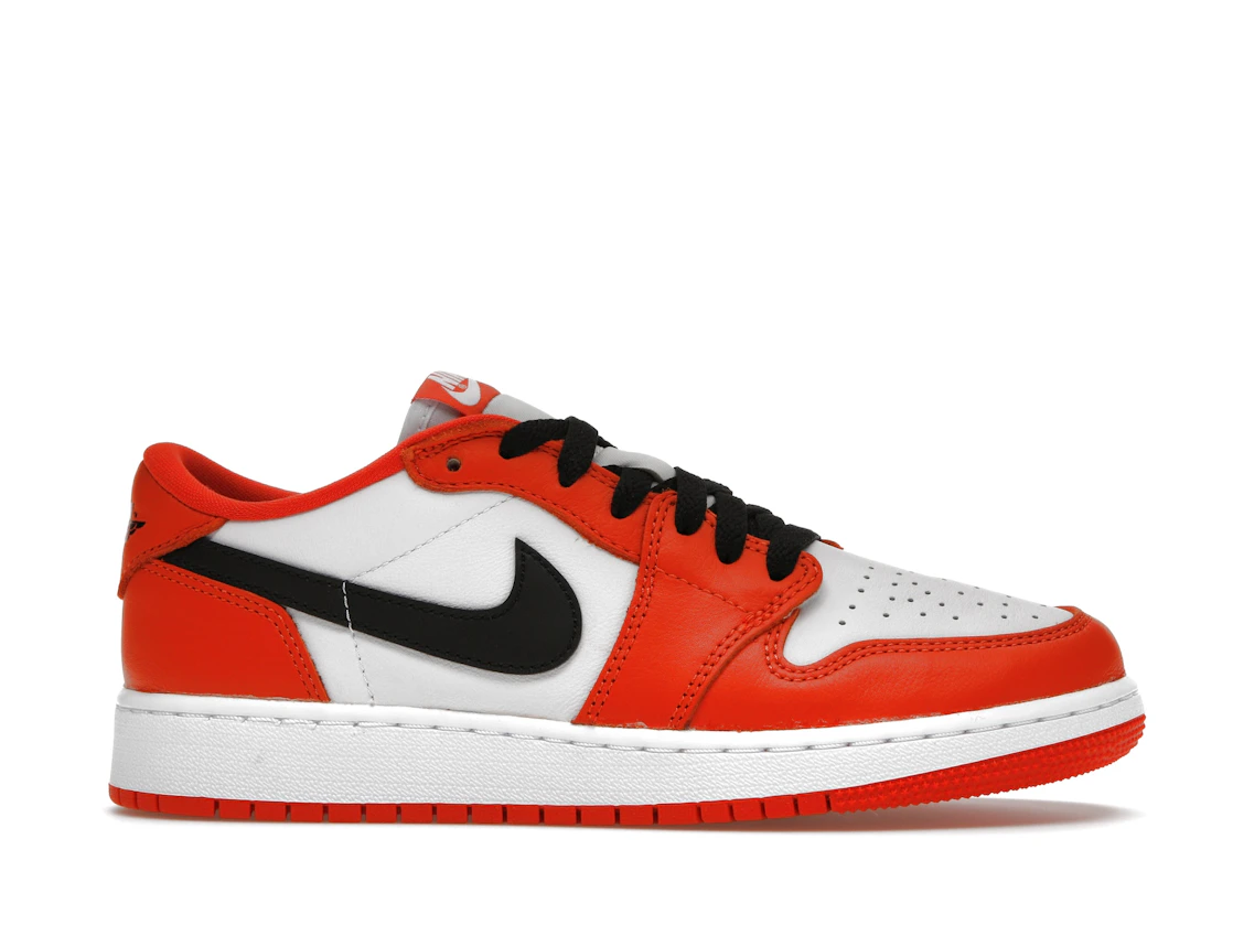 Vue 2 de Jordan 1 Low OG Starfish (GS)