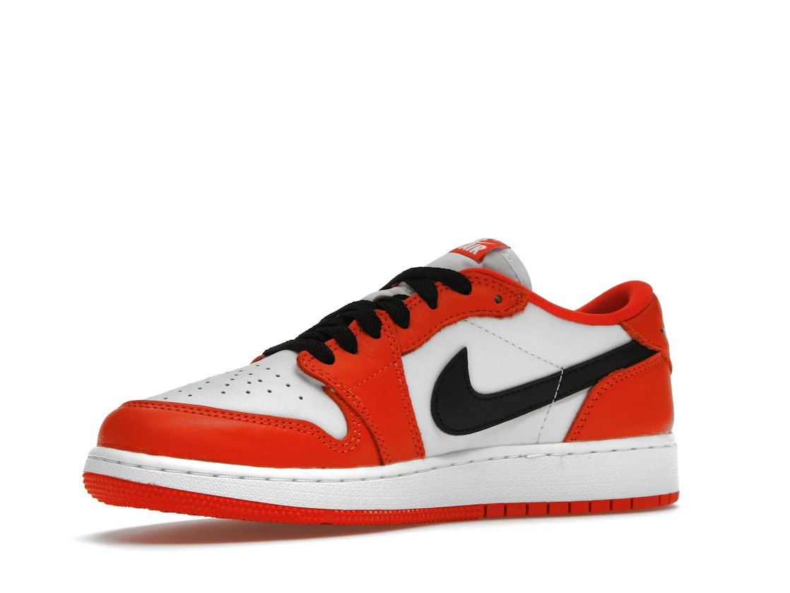 Vue 16 de Jordan 1 Low OG Starfish (GS)