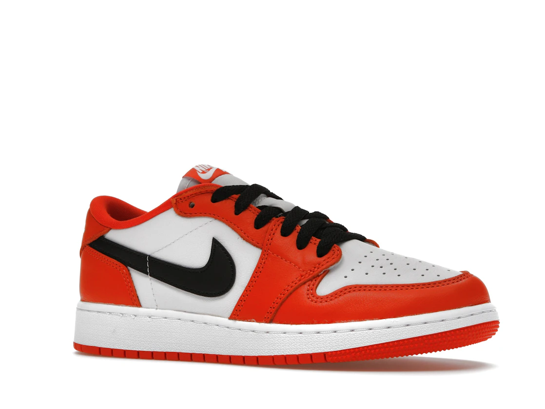 Vue 4 de Jordan 1 Low OG Starfish (GS)