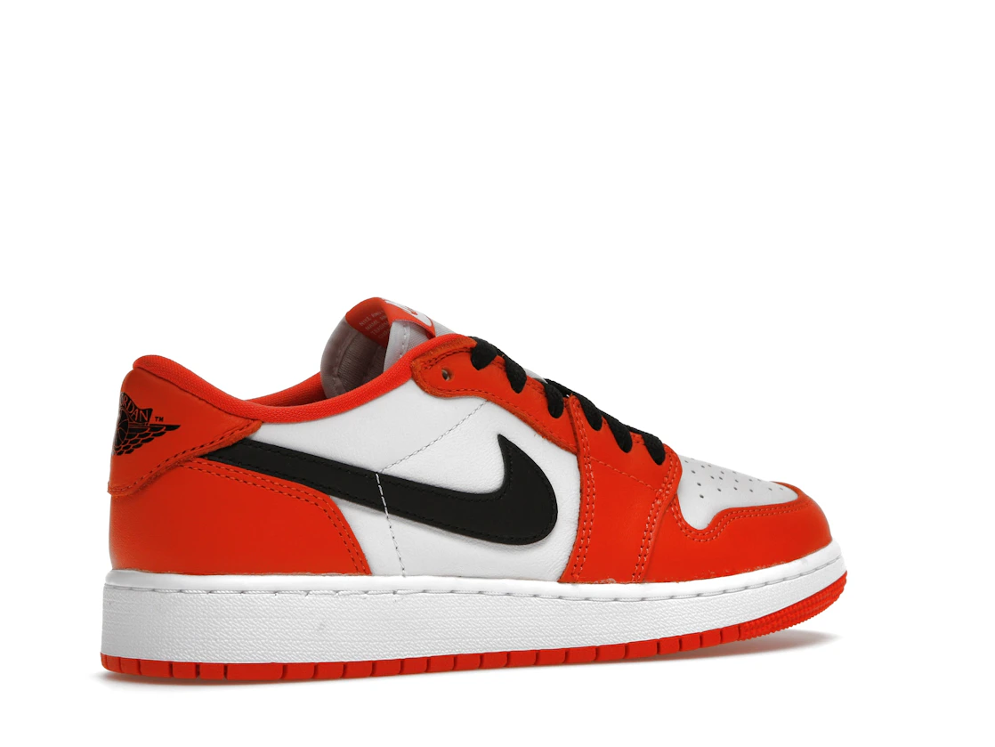 Vue 34 de Jordan 1 Low OG Starfish (GS)