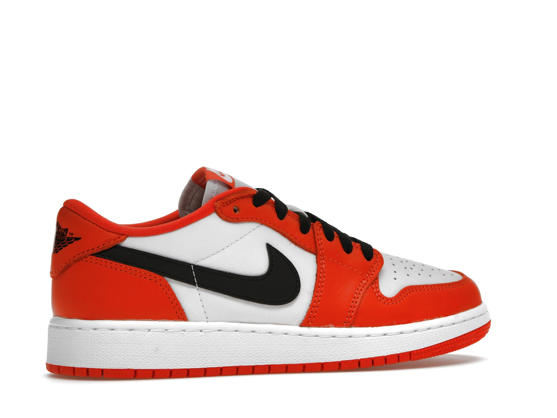 Vue 35 de Jordan 1 Low OG Starfish (GS)