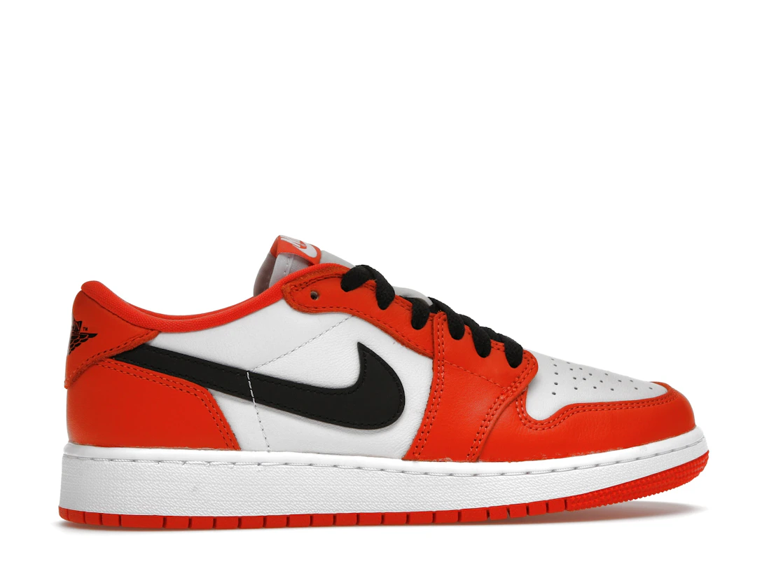 Vue 36 de Jordan 1 Low OG Starfish (GS)