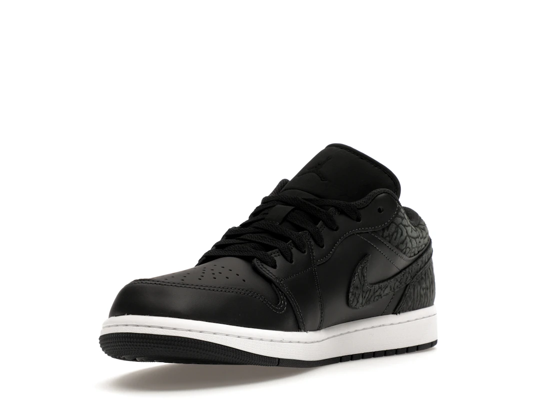 Vue 14 de Jordan 1 Low SE Black Elephant