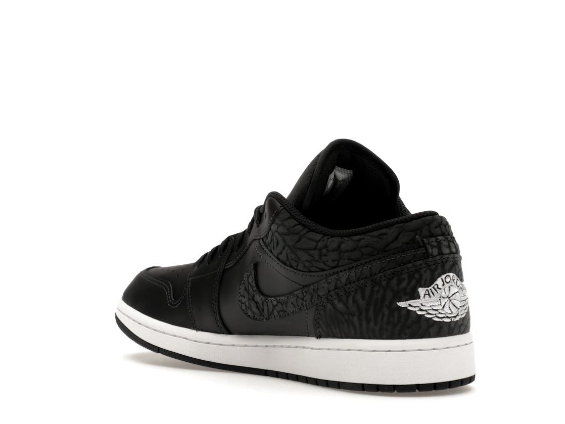 Vue 24 de Jordan 1 Low SE Black Elephant
