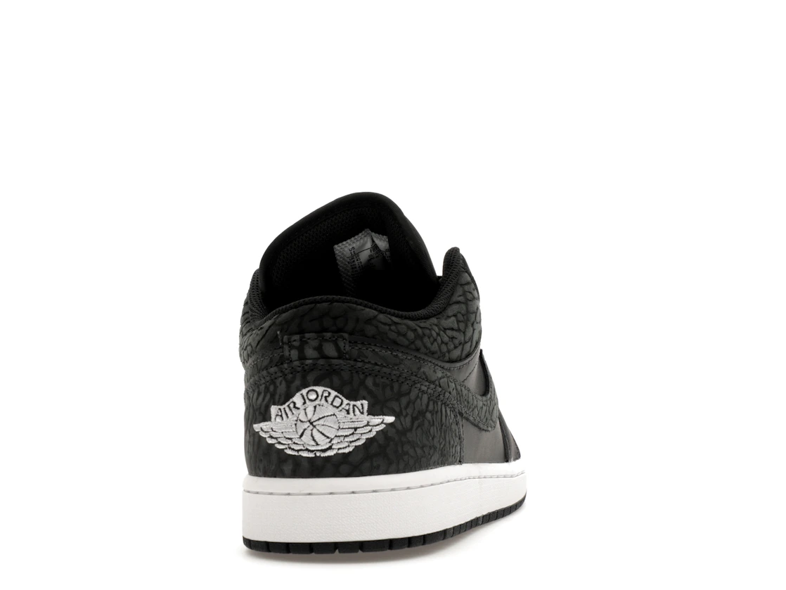 Vue 29 de Jordan 1 Low SE Black Elephant