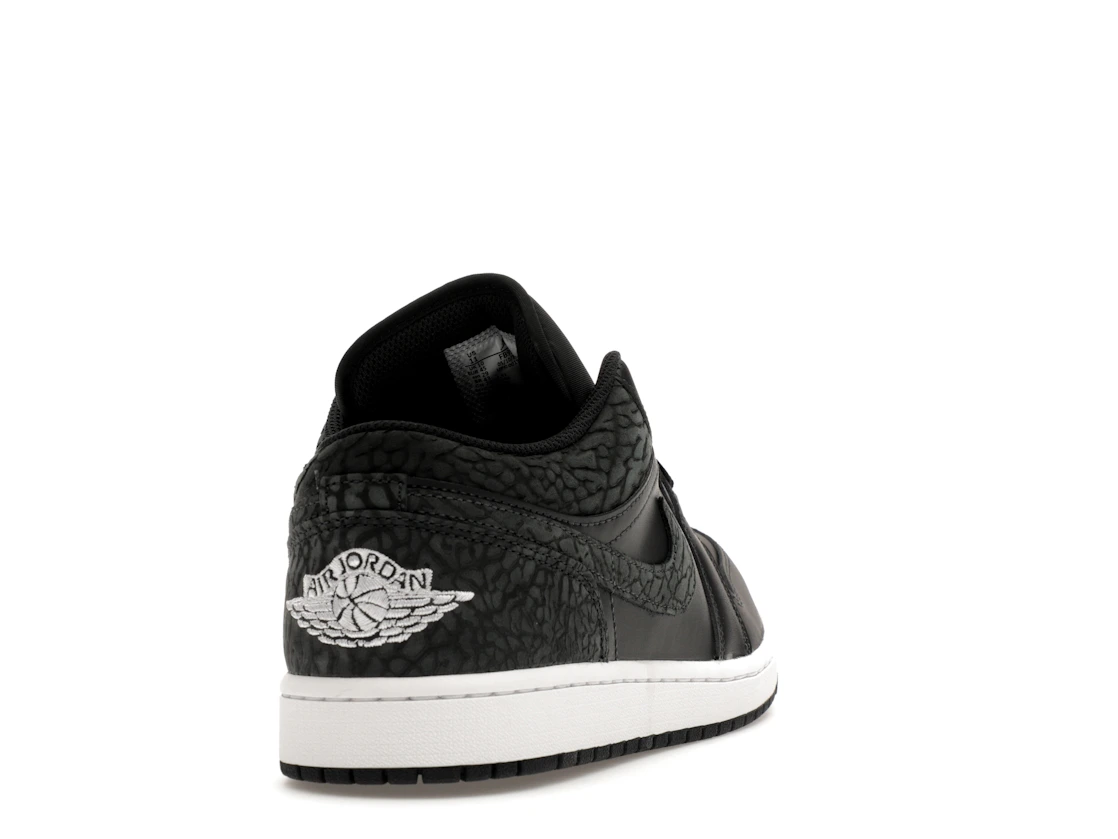 Vue 30 de Jordan 1 Low SE Black Elephant
