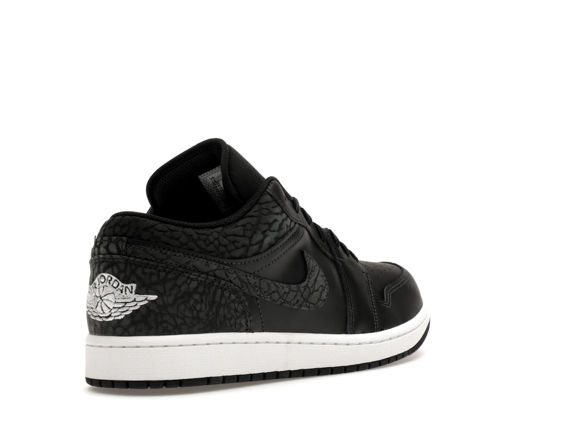 Vue 32 de Jordan 1 Low SE Black Elephant