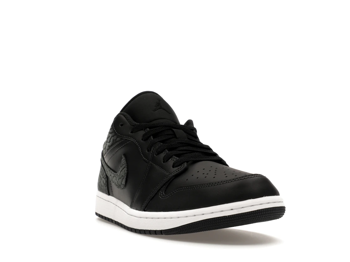 Vue 7 de Jordan 1 Low SE Black Elephant