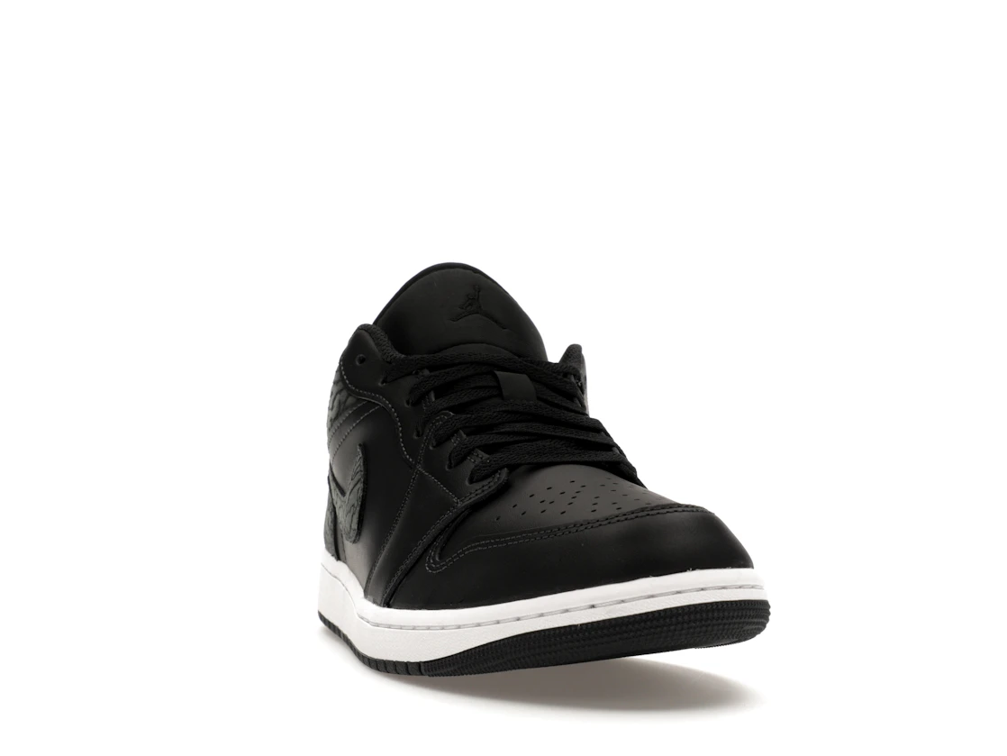 Vue 8 de Jordan 1 Low SE Black Elephant