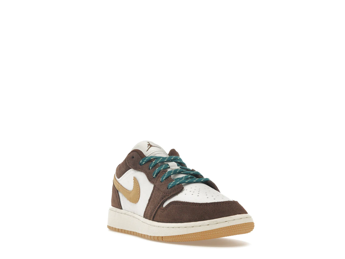 Vue 7 de Jordan 1 Low SE Cacao Wow (GS)