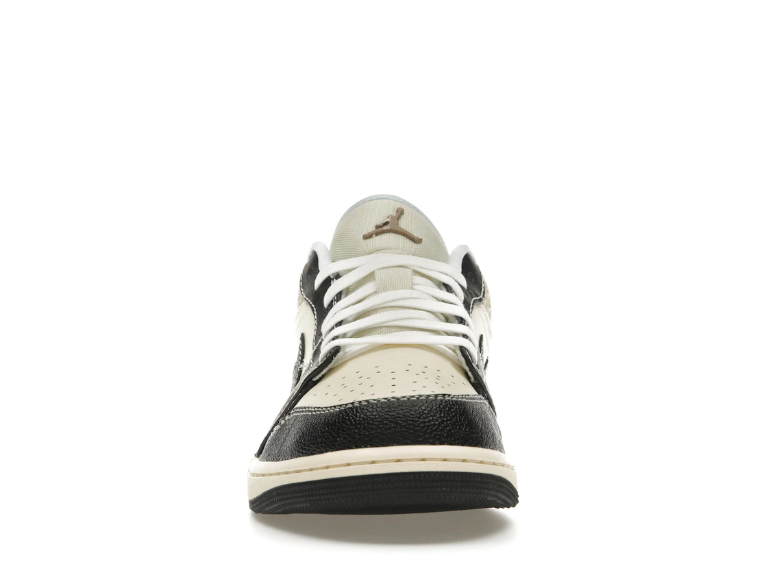 Vue 10 de Jordan 1 Low SE Coconut Milk Black Muslin