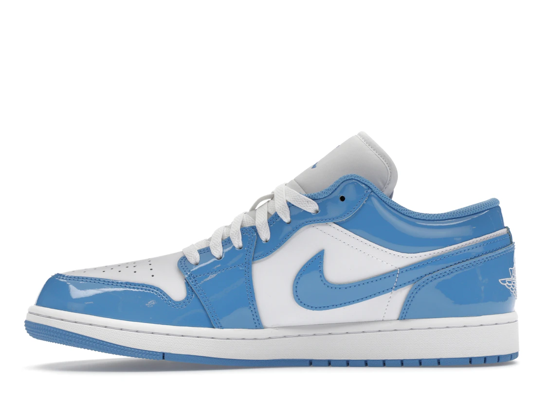 Vue 19 de Jordan 1 Low SE White Legend Blue