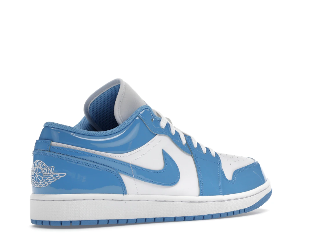 Vue 33 de Jordan 1 Low SE White Legend Blue