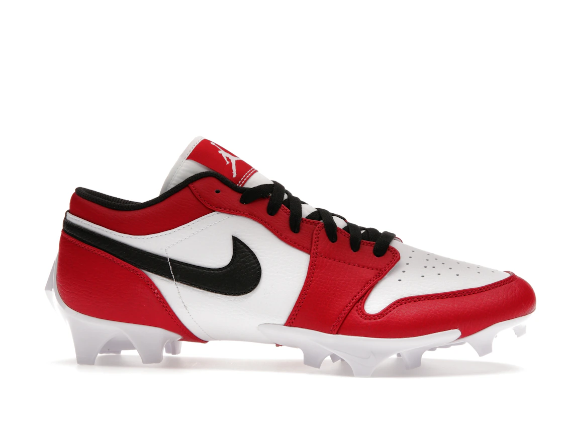 Vue 2 de Jordan 1 Low TD Cleat Chicago (2023)