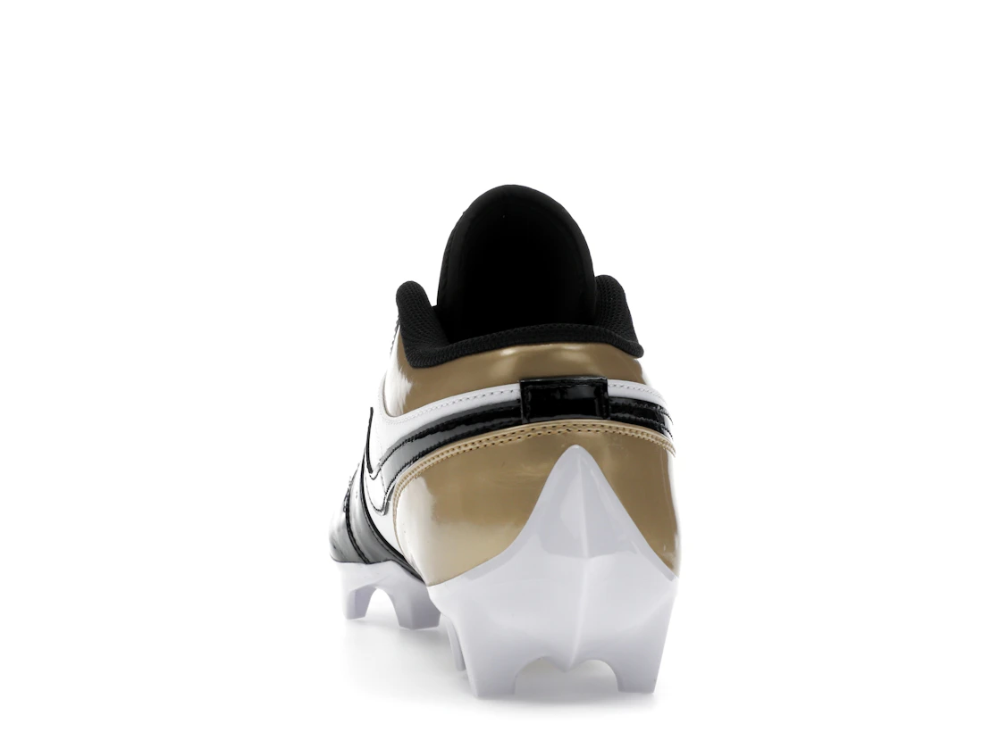Vue 27 de Jordan 1 Low TD Cleat Patent Gold Toe