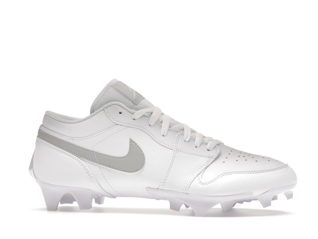 Vue 2 de Jordan 1 Low TD Cleat White Grey Fog
