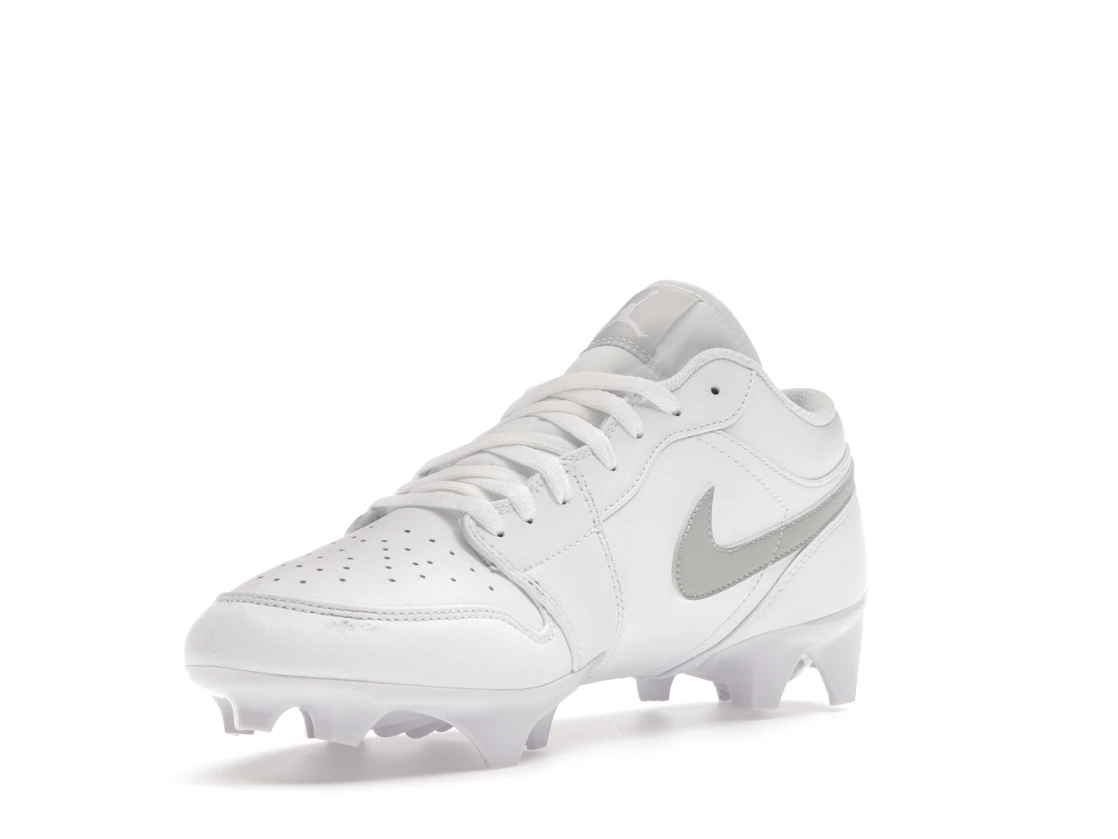 Vue 14 de Jordan 1 Low TD Cleat White Grey Fog