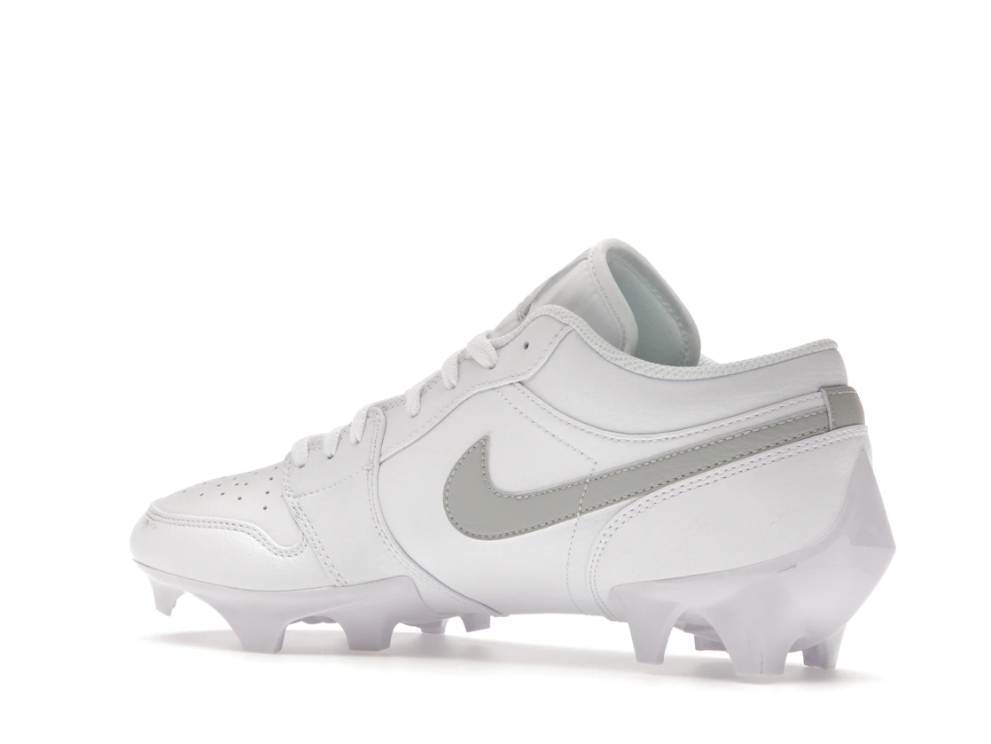 Vue 22 de Jordan 1 Low TD Cleat White Grey Fog