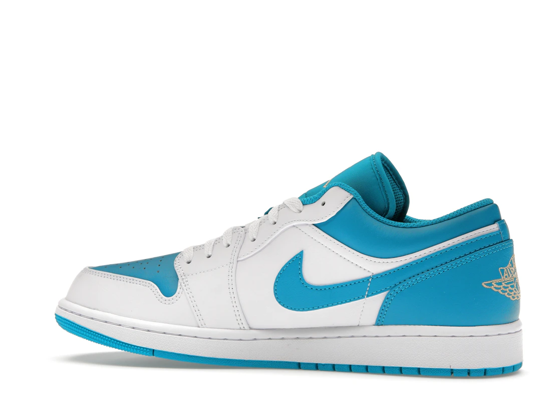 Vue 21 de Jordan 1 Low Aquatone