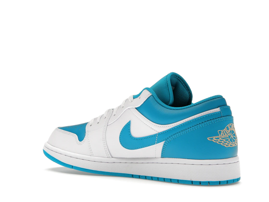 Vue 23 de Jordan 1 Low Aquatone
