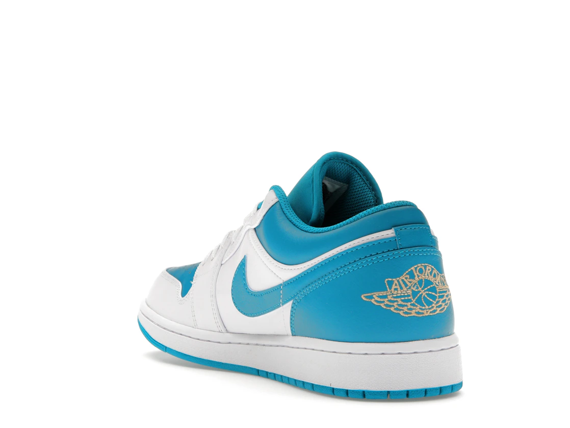 Vue 25 de Jordan 1 Low Aquatone