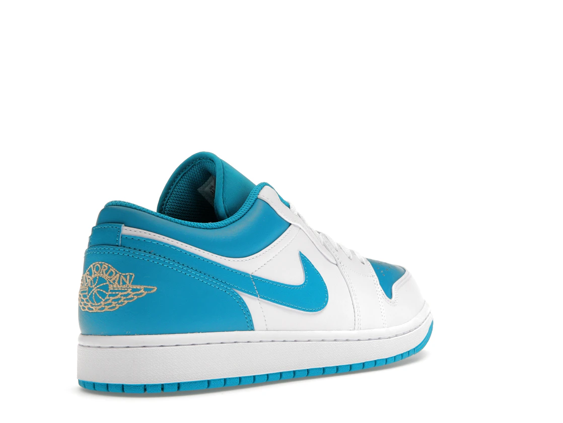 Vue 32 de Jordan 1 Low Aquatone