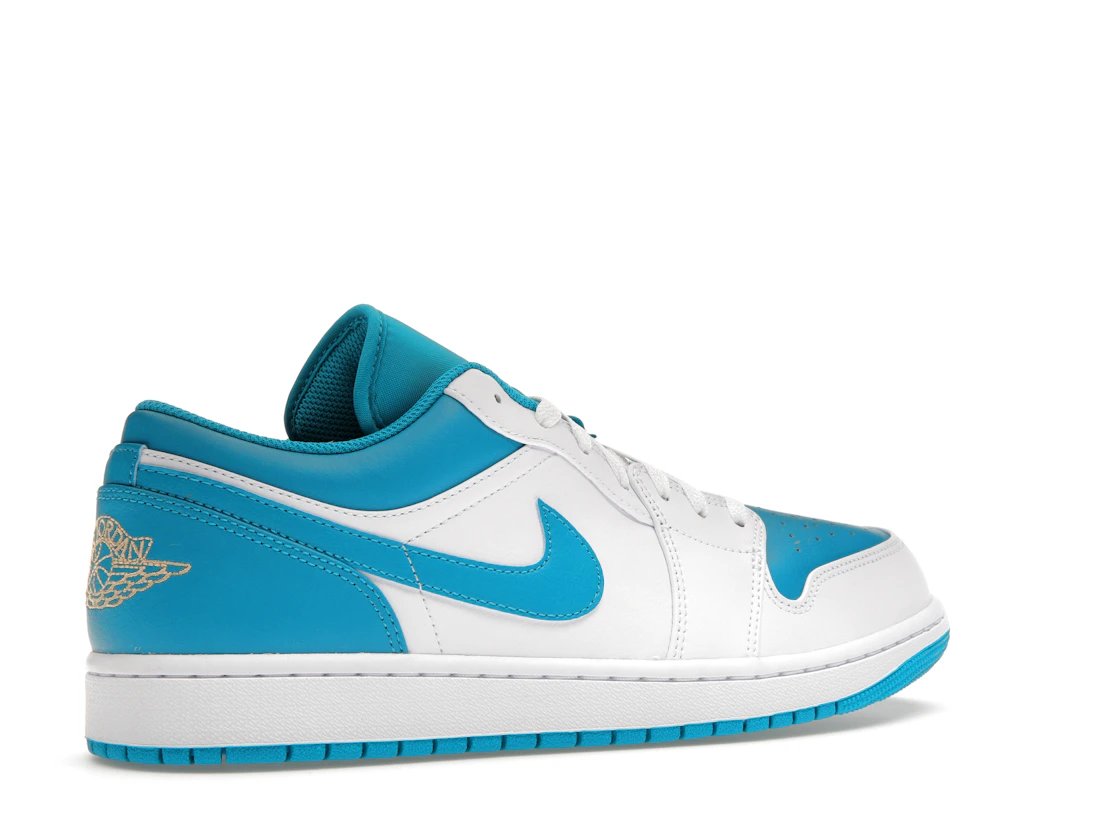 Vue 34 de Jordan 1 Low Aquatone