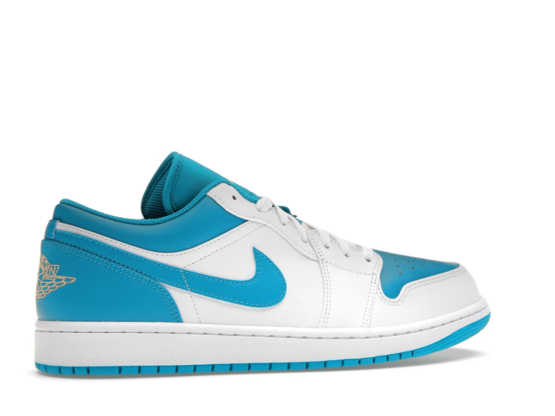 Vue 35 de Jordan 1 Low Aquatone