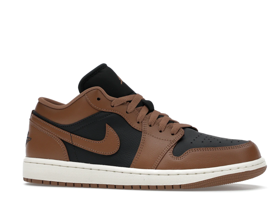 Vue 3 de Jordan 1 Low Archaeo Brown 