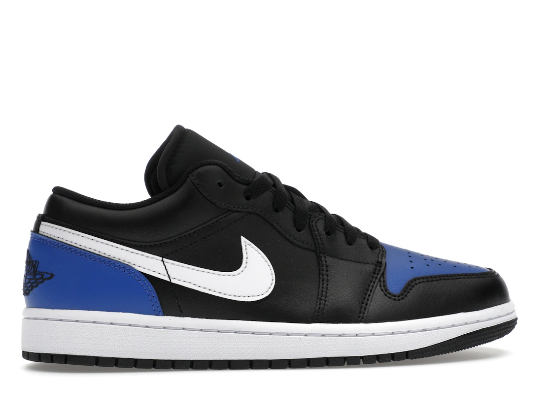 Vue 36 de Jordan 1 Low Black Royal Toe