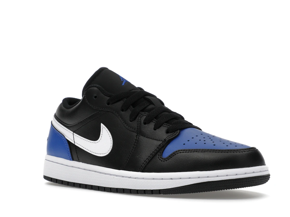Vue 5 de Jordan 1 Low Black Royal Toe