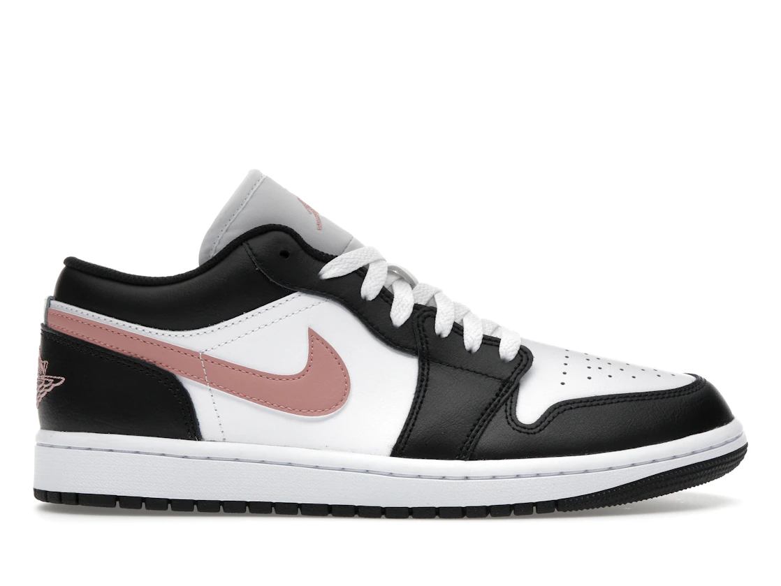 Vue 1 de Jordan 1 Low Black Rust Pink