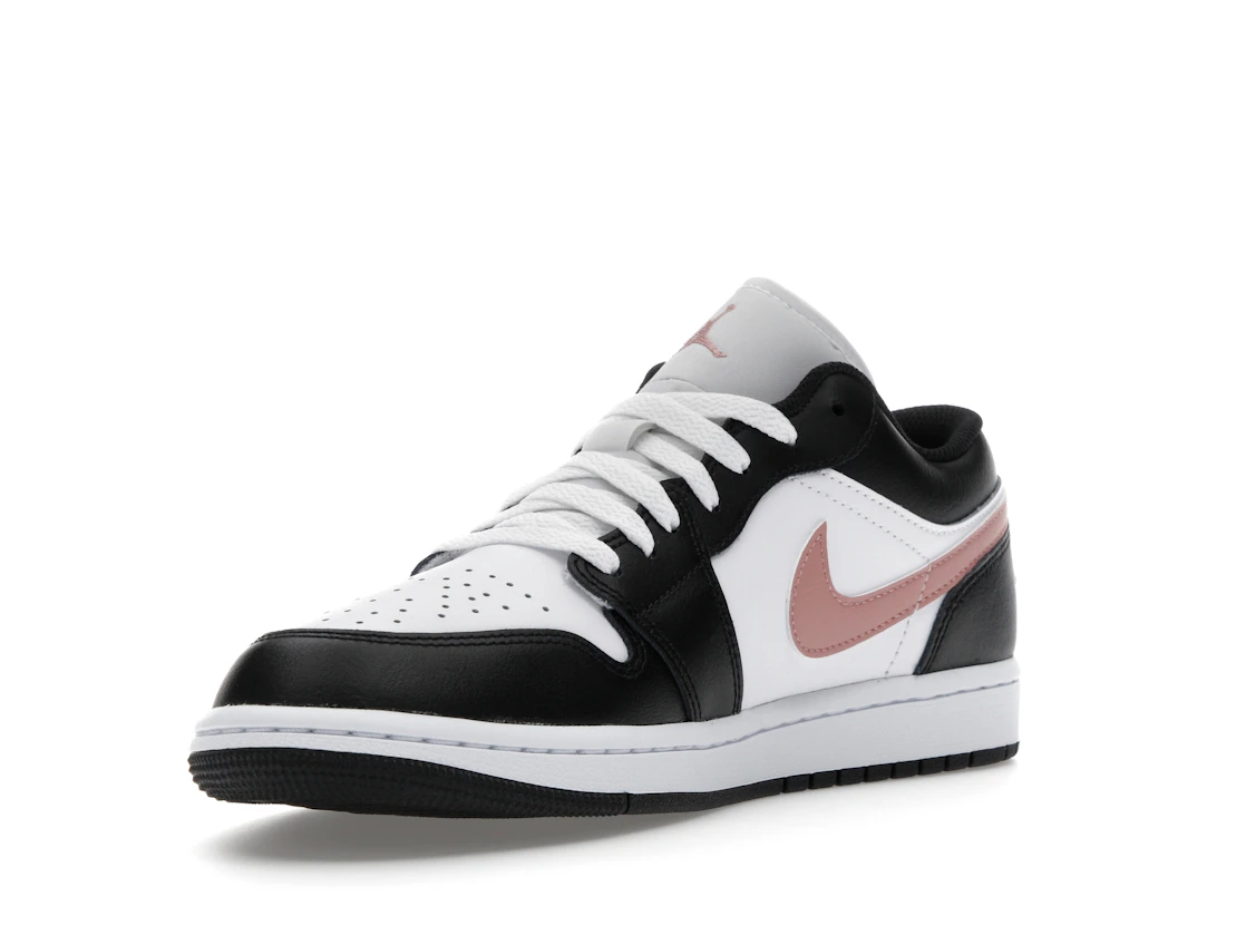 Vue 14 de Jordan 1 Low Black Rust Pink