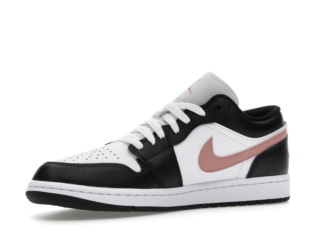 Vue 16 de Jordan 1 Low Black Rust Pink