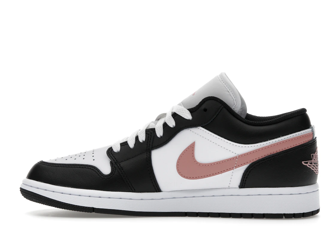 Vue 20 de Jordan 1 Low Black Rust Pink