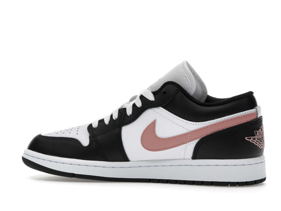 Vue 21 de Jordan 1 Low Black Rust Pink